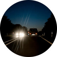 Glare from Lights
